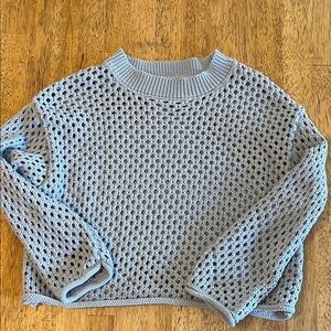 Zara Light blue Knit Sweater
